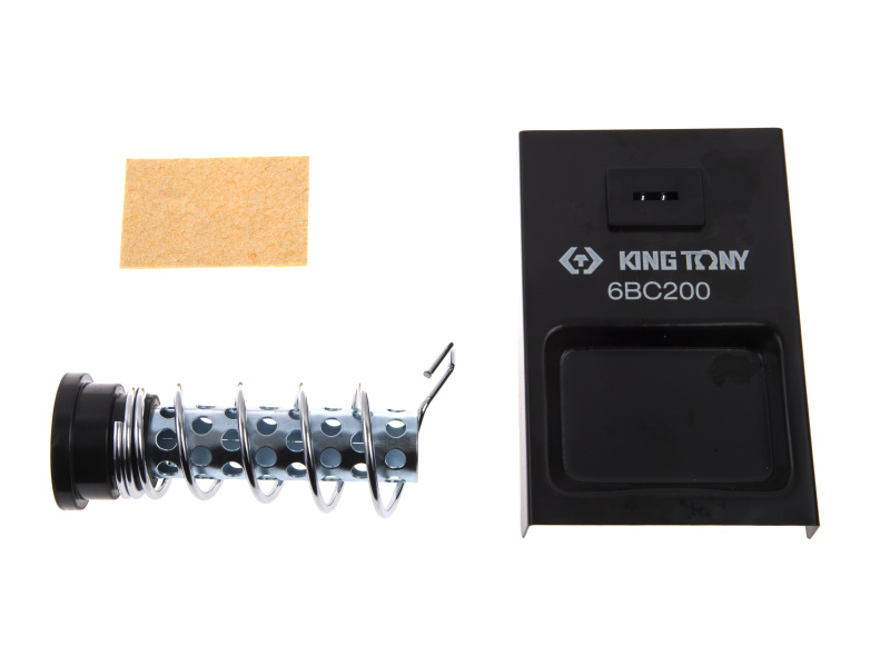 KING TONY Подставка для паяльника с губкой 6BC200