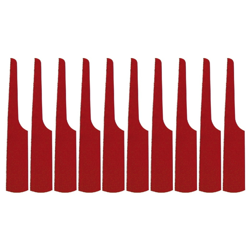 MIGHTY SEVEN Комплект сменных пилок для лобзиков, 32 зуба, Bi-metal, 10 шт  QD-932