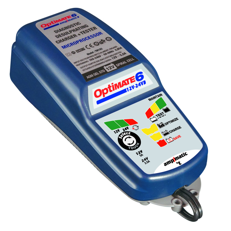 Зарядное устройство OptiMate 6  12/24V (1x5/2.5A, 12/24V)  ТМ380