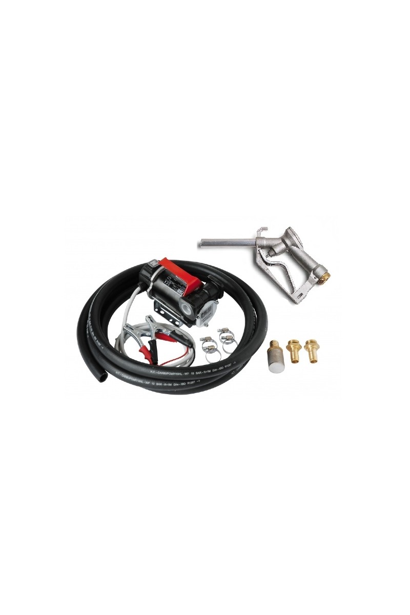 BATTERY KIT 3000 INLINE 12V - Мобильный комплект для перекачки ДТ (мех. пистолет), 50 л/мин
