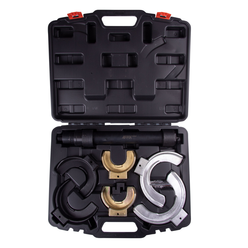 AFFIX Стяжка амортизаторных пружин, кованые U-образные держатели, кейс, 8 предметов AF10000008C