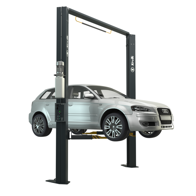 Подъемник двухстоечный г/п 4,2 т электрогидравлический с верх синхр (Серый) SIVIK ПГА-4200-Е