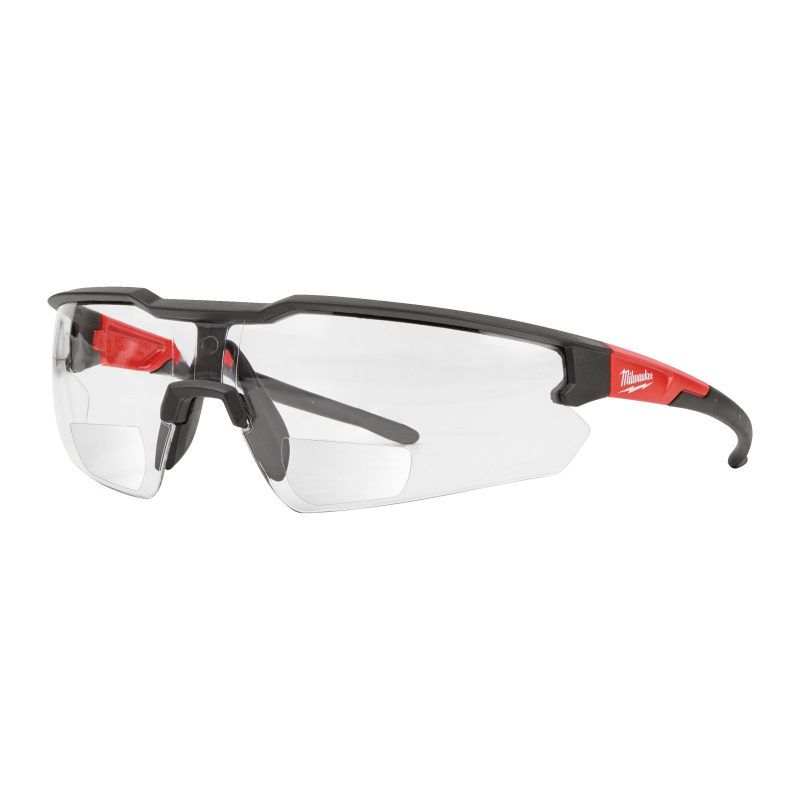 Очки MAGNIFIED (Магнифайд) с зоной коррекции +2 +2 CLEAR SAFETY GLASSES - 1PC MILWAUKEE 4932478911