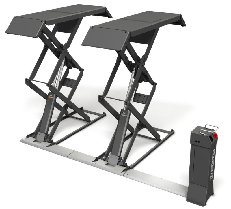Подъемник ножничный г/п 3.5 т. удлин. платформы NUSSBAUM JUMBO LIFT NT 3500 HF X-TEND UF