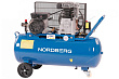 Компрессор поршневой с ременной передачей 220 В, ресивер 100 л, 446 л/мин NCE100/480 NORDBERG